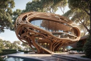This Ethereal Wood-Wrapped House Looks Like Something From a Fairytale